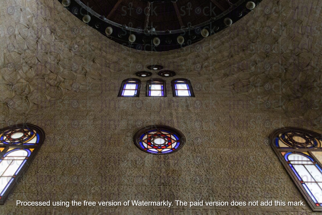 قبة الغوري من الداخل