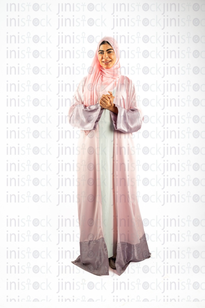 khaliji saudi arab woman from gulf standing