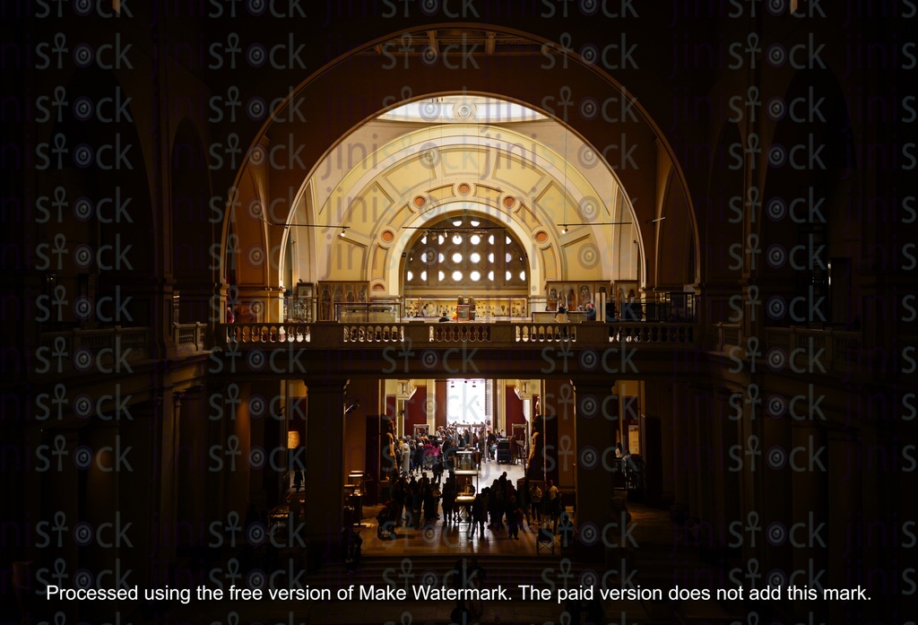 Egyptian museum  main hall