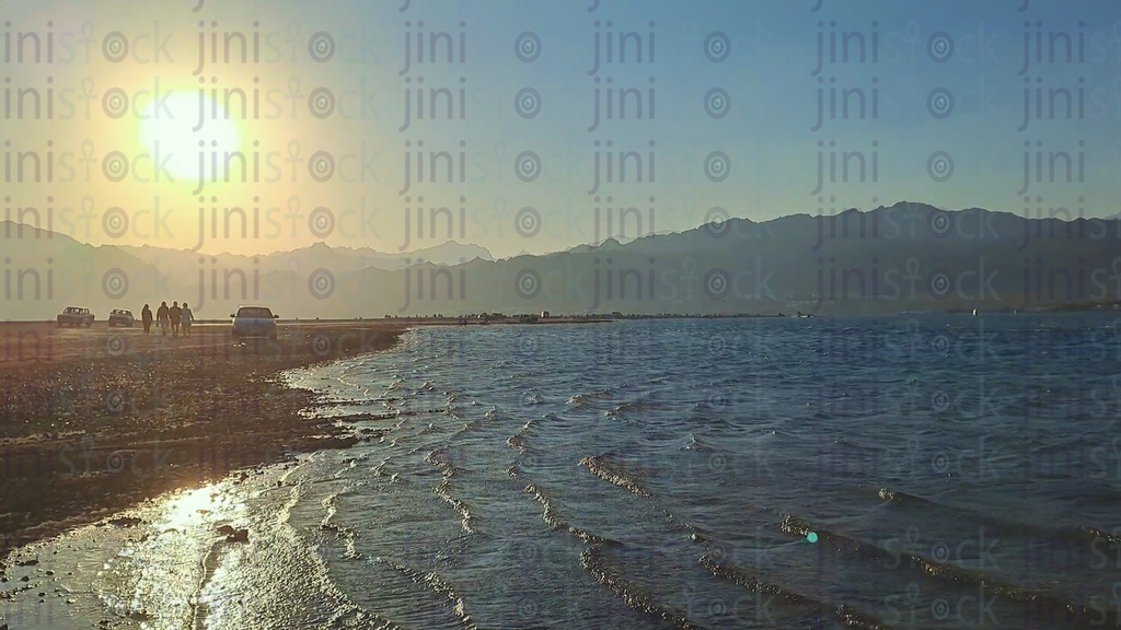 Lagoona beach in Dahab South Sinai Egypt