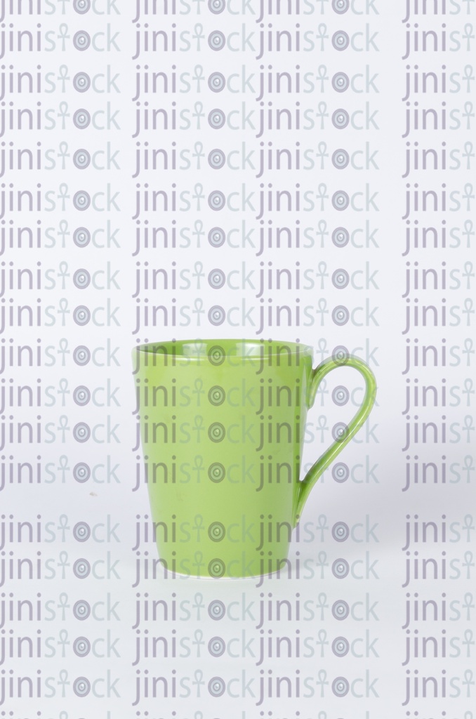 Light green cup-mug 