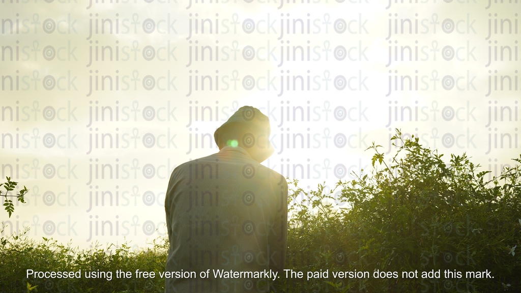 مزارع مصري يعمل في الحقل