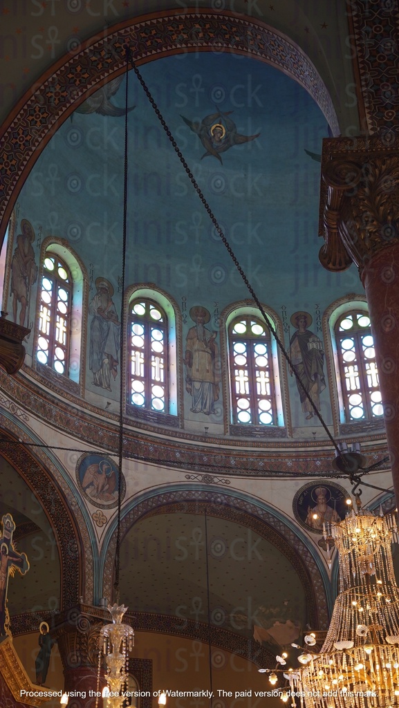inside an egyptian chruch