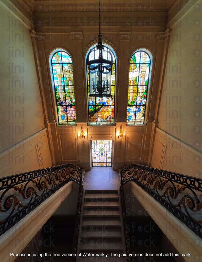 stair case inside the palace
