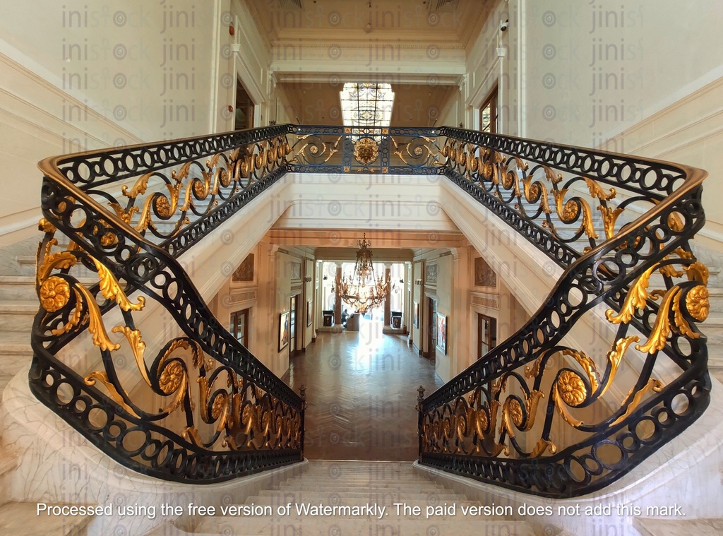 stair case  inside the palace