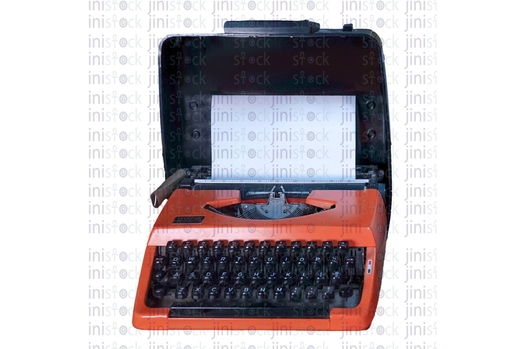 Typewriter machine " vintage "