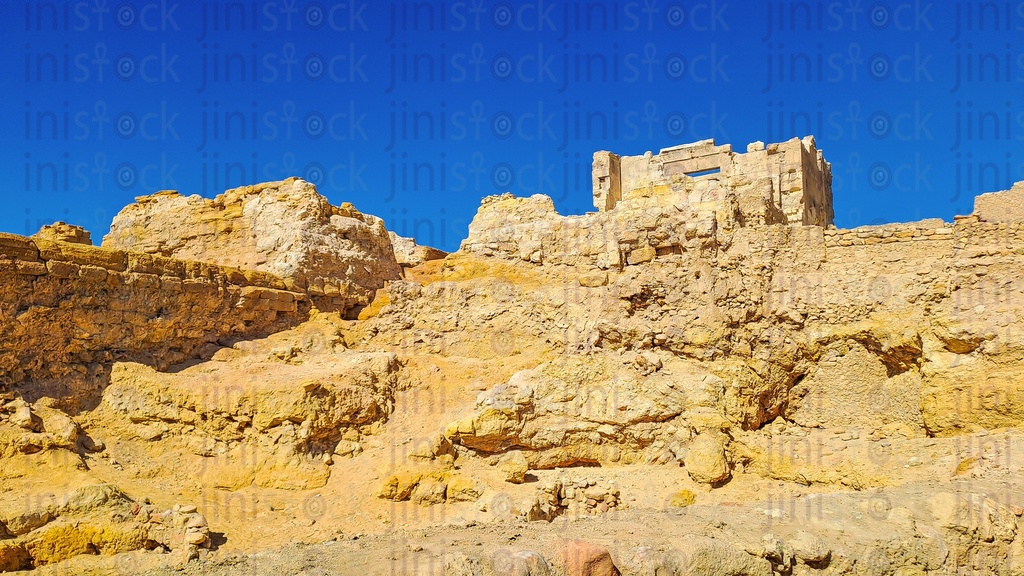 أحد المعالم السياحية والتاريخية والأثرية في واحة سيوة.