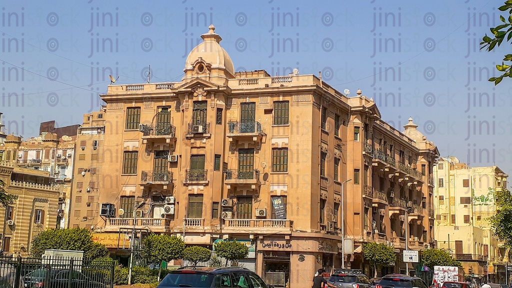 one of the buildings in downtown.