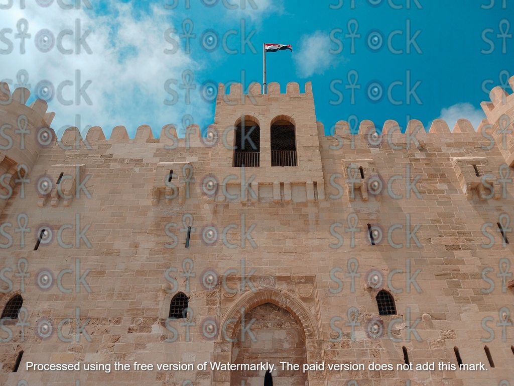 Qaitbay Citadel in Alexandria
