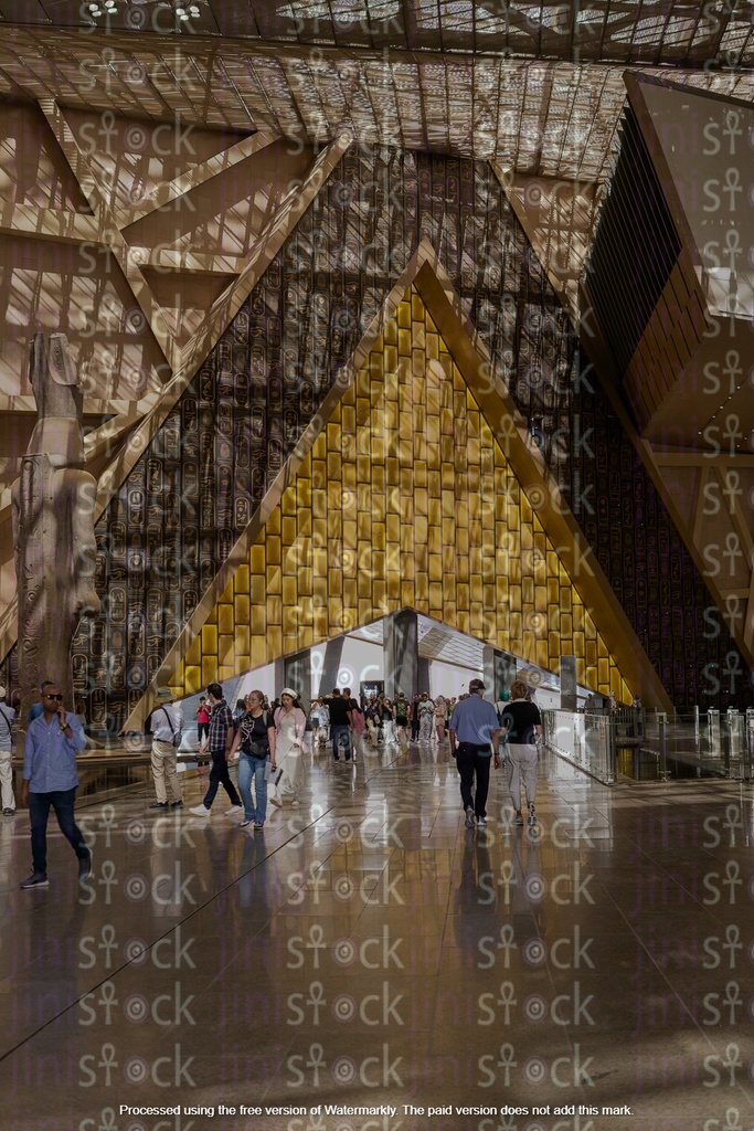 A picture of one of the museums and cultural tourist attractions in Egypt.