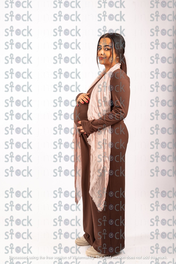 A Nubian mother documents the first months of pregnancy