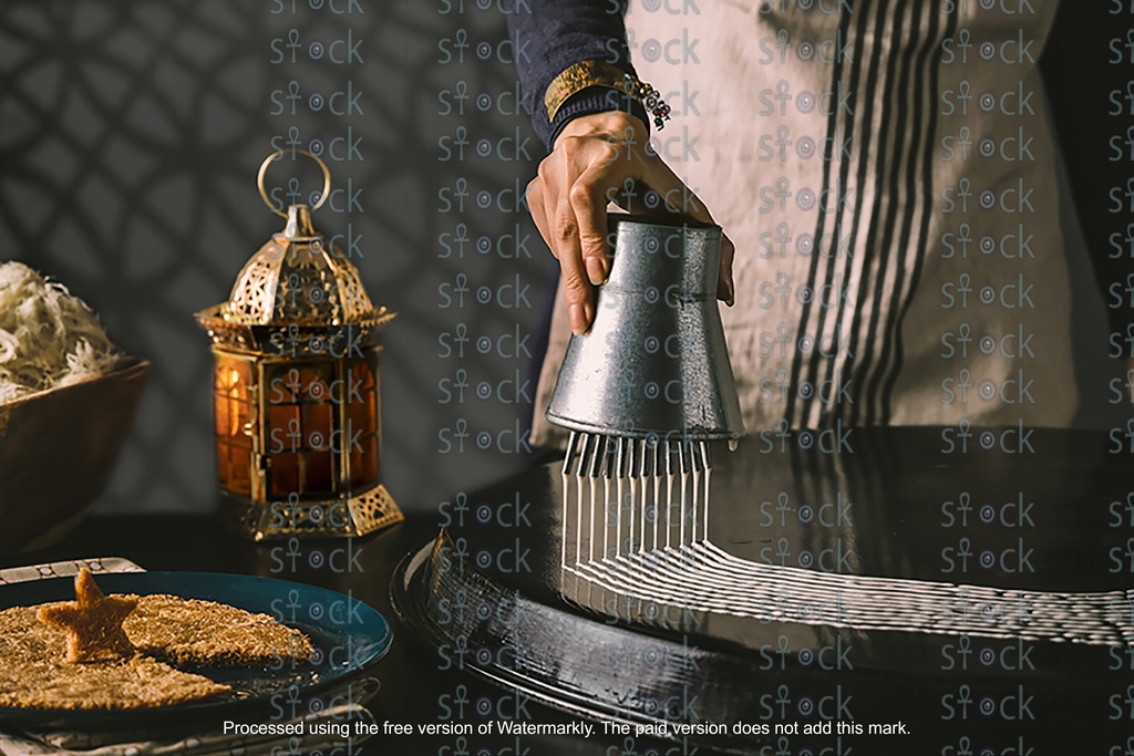 كنافة مصرية تقليدية