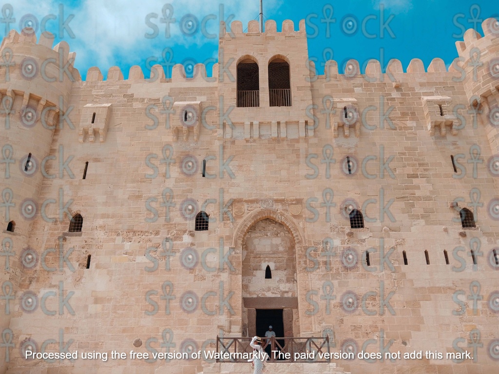 Qaitbay Citadel in Alexandria