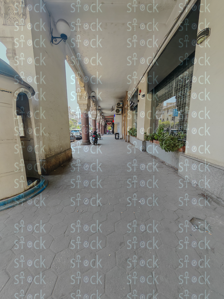 Modern shop entrance