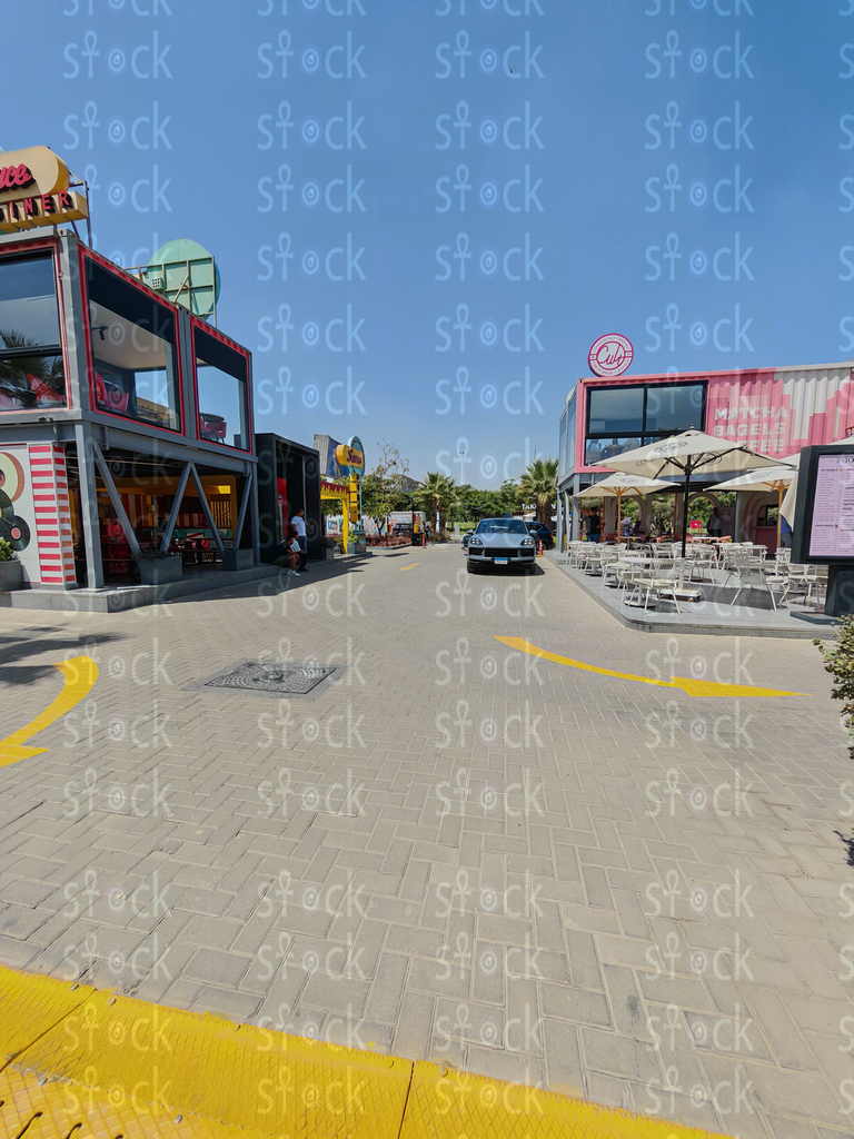 مقاهي خارجية في مول 5A