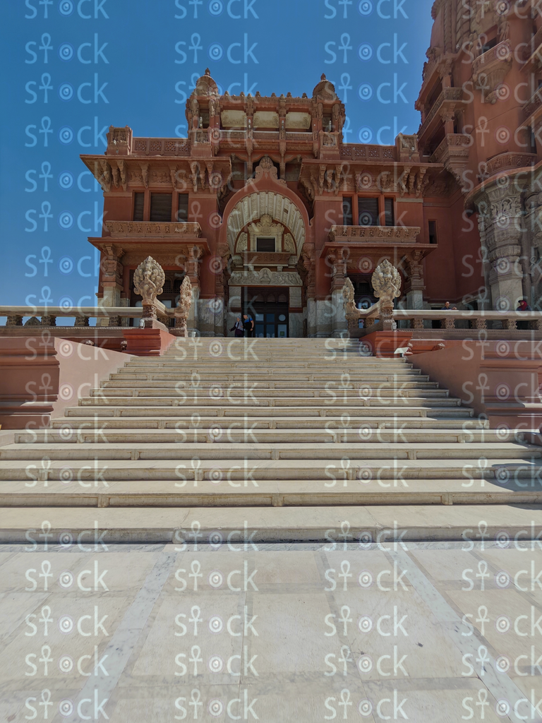 Grand staircase to palace entrance