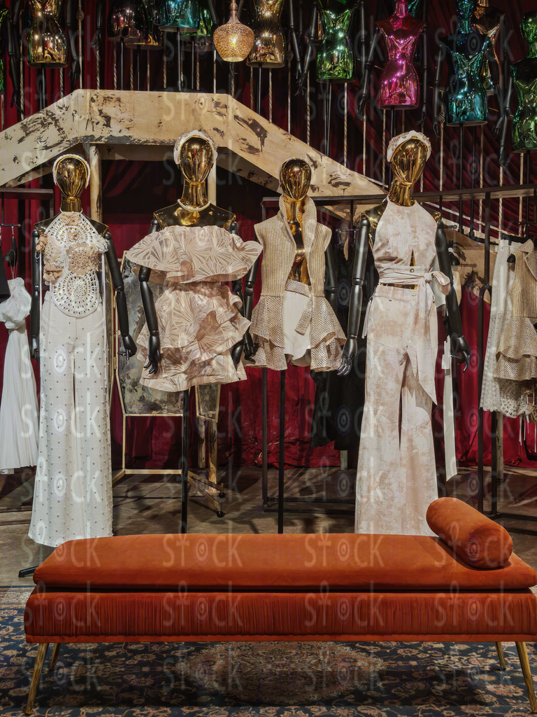 تنسيقات أزياء أنيقة باللونين الذهبي والأبيض