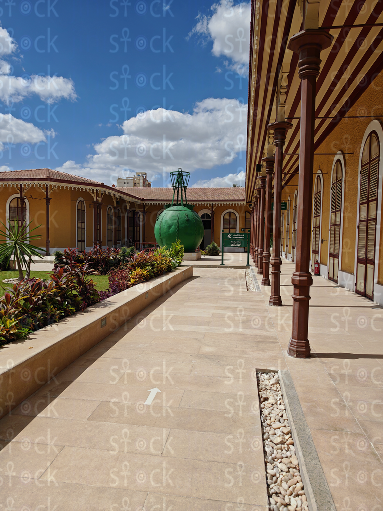 سلالم المدخل الكبير متحف قناة السويس