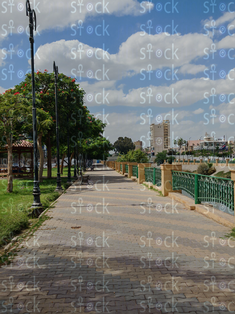 Pathway Overlooking Ismailia Lake