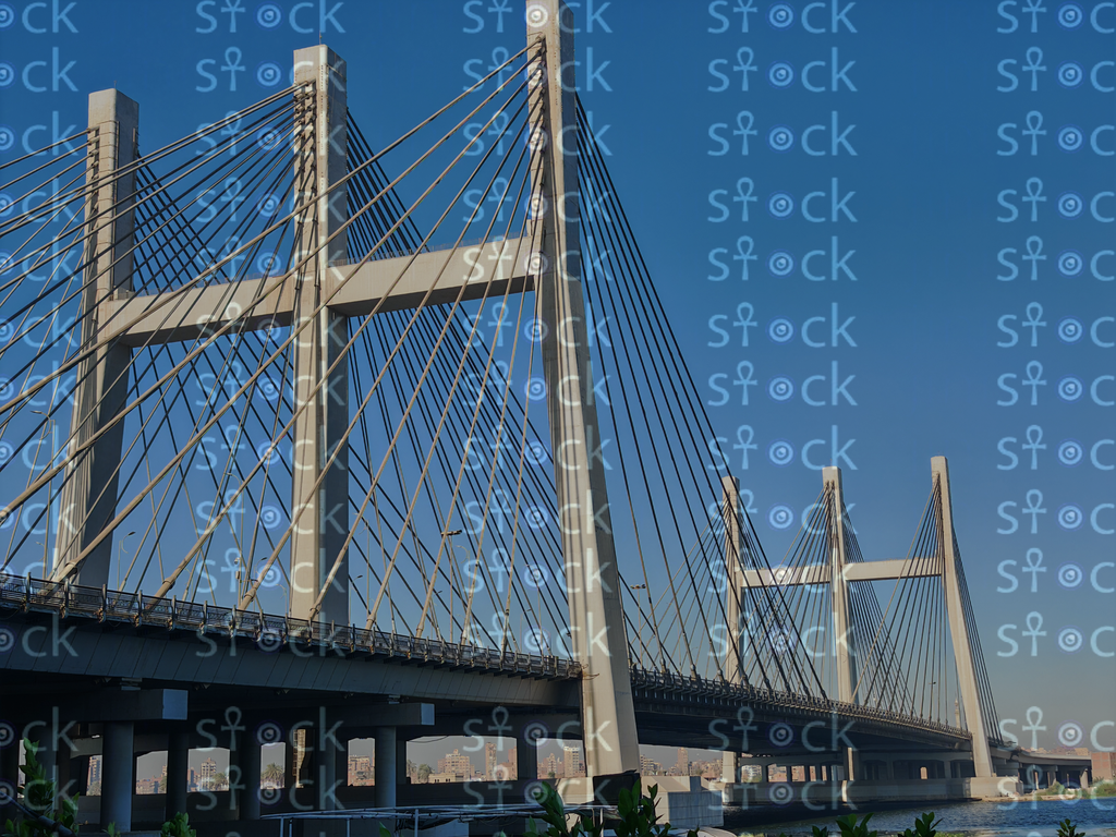 الكابلات الأنيقة لكوبري تحيا مصر