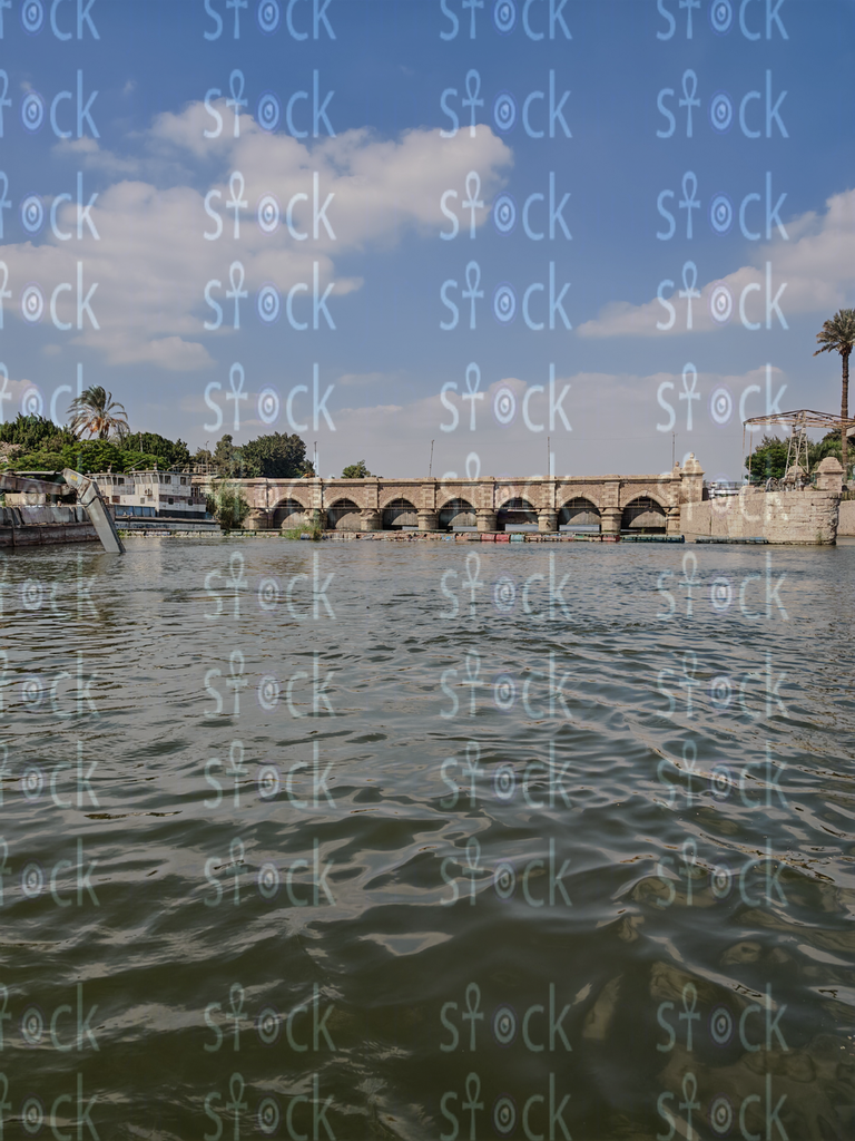 The Nile Splitting Beneath the Arches 