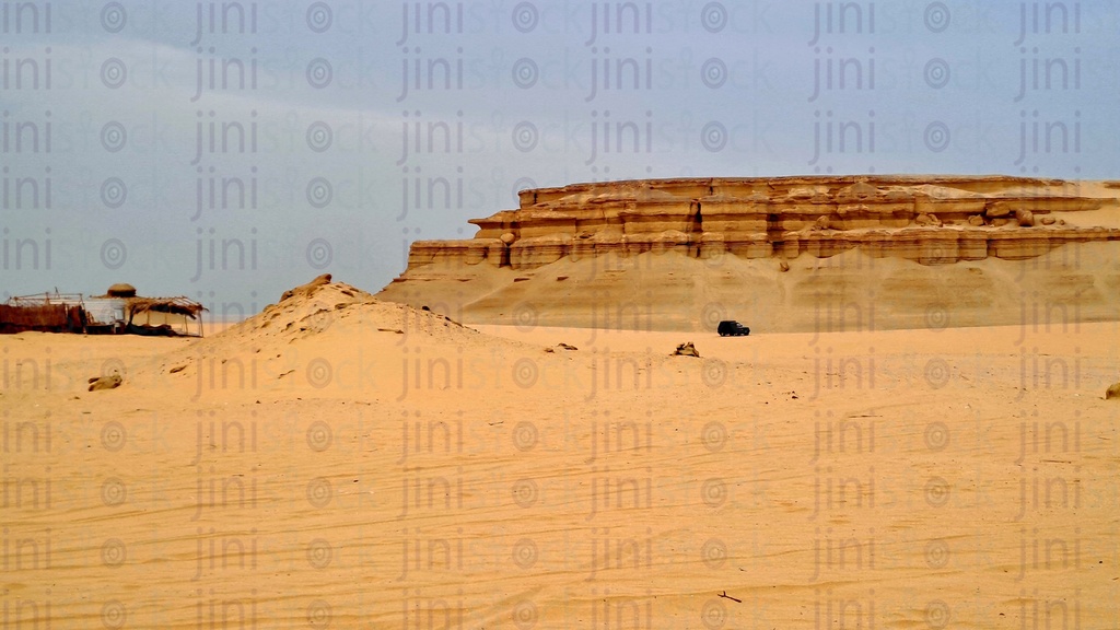 The Egyptian dessert in Fayoum as a design background  صحراء فى الفيوم