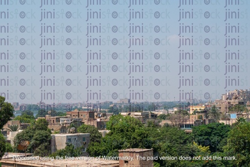 top view for maadi - stock image