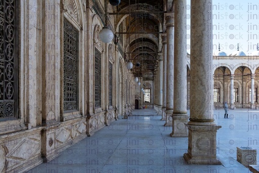 Corridor in side mohamed ali mosque