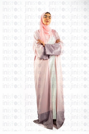 Khaliji saudi arab confident woman from gulf standing with confidence