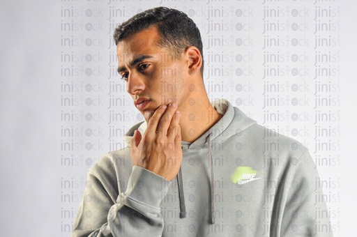 An Egyptian man has a toothache.