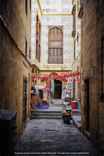 ramadan decoration in the old cairo