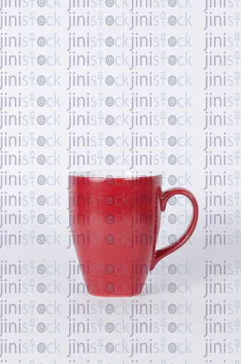 Mug - burgundy on the outside and white on the inside