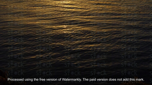 calm and smooth water surface