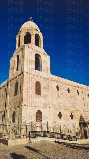 The Virgin Mary church at Jabal al-Tayr in Samalout, Minya