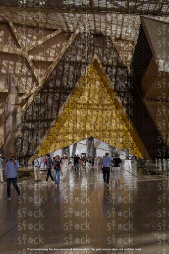 A picture of one of the museums and cultural tourist attractions in Egypt.