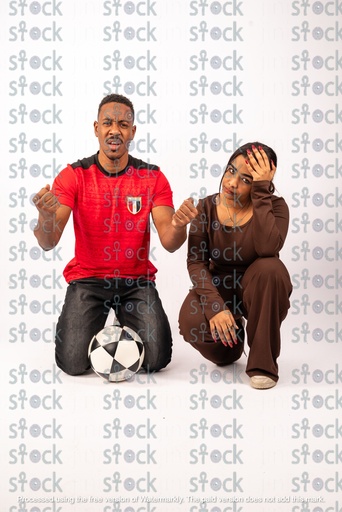 Frustration and joy among Nubian football fans