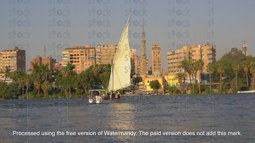 The purity of the Nile waters