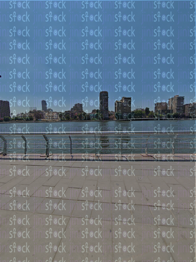 ضفاف النيل من الممشى