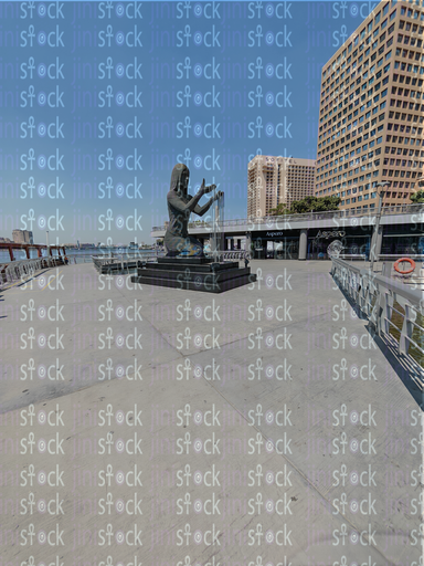  تمثال عروس البحر من ممشى اهل مصر وسط الكافيهات