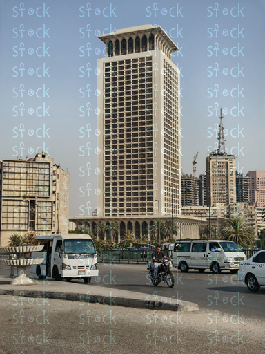 Egyptian Ministry of Foreign Affairs amid clear skies 