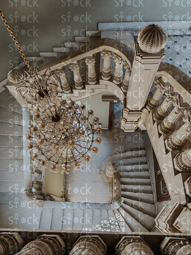 سلم حلزوني داخلي