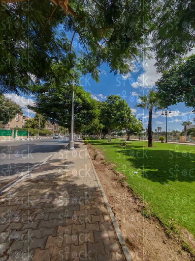 الحديقة المفتوحة بجوار كورنيش الإسماعيلية