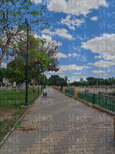 يوم مشمس على كورنيش الإسماعيلية