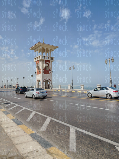Traffic on Stanley Bridge during the day