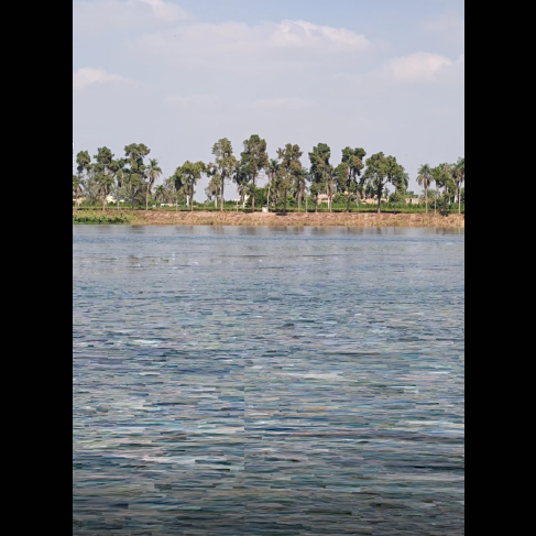 Gardens and parks of the Qanater El Khayreya on the Nile River, Egypt